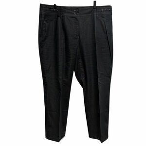 2/$40 Gerry Weber Women’s Denim Charcoal Pants Jeans Bedazzled Pockets Cotton